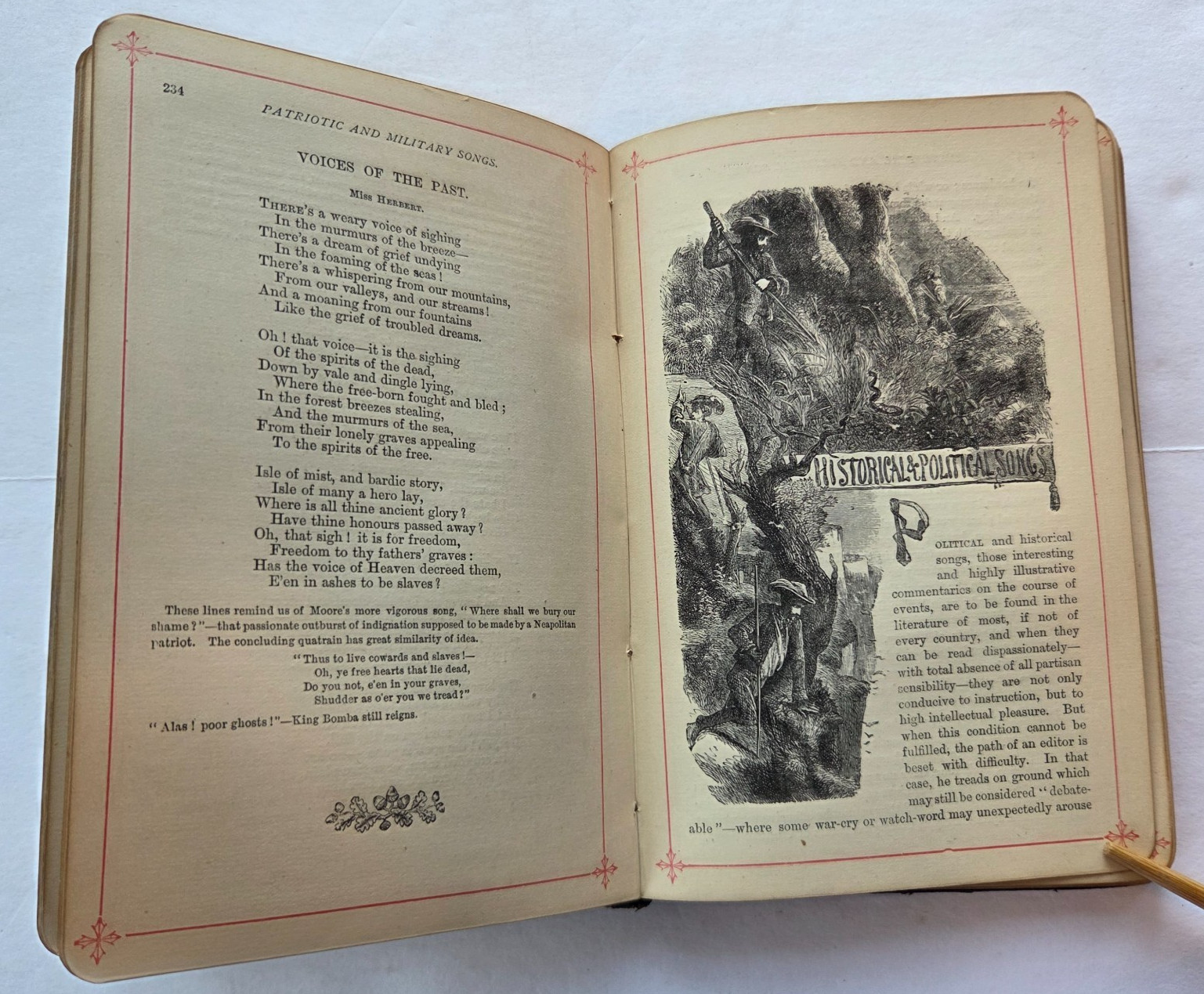 Poems of Ireland Samuel Lover 1858/1884 Flexible Leather Binding