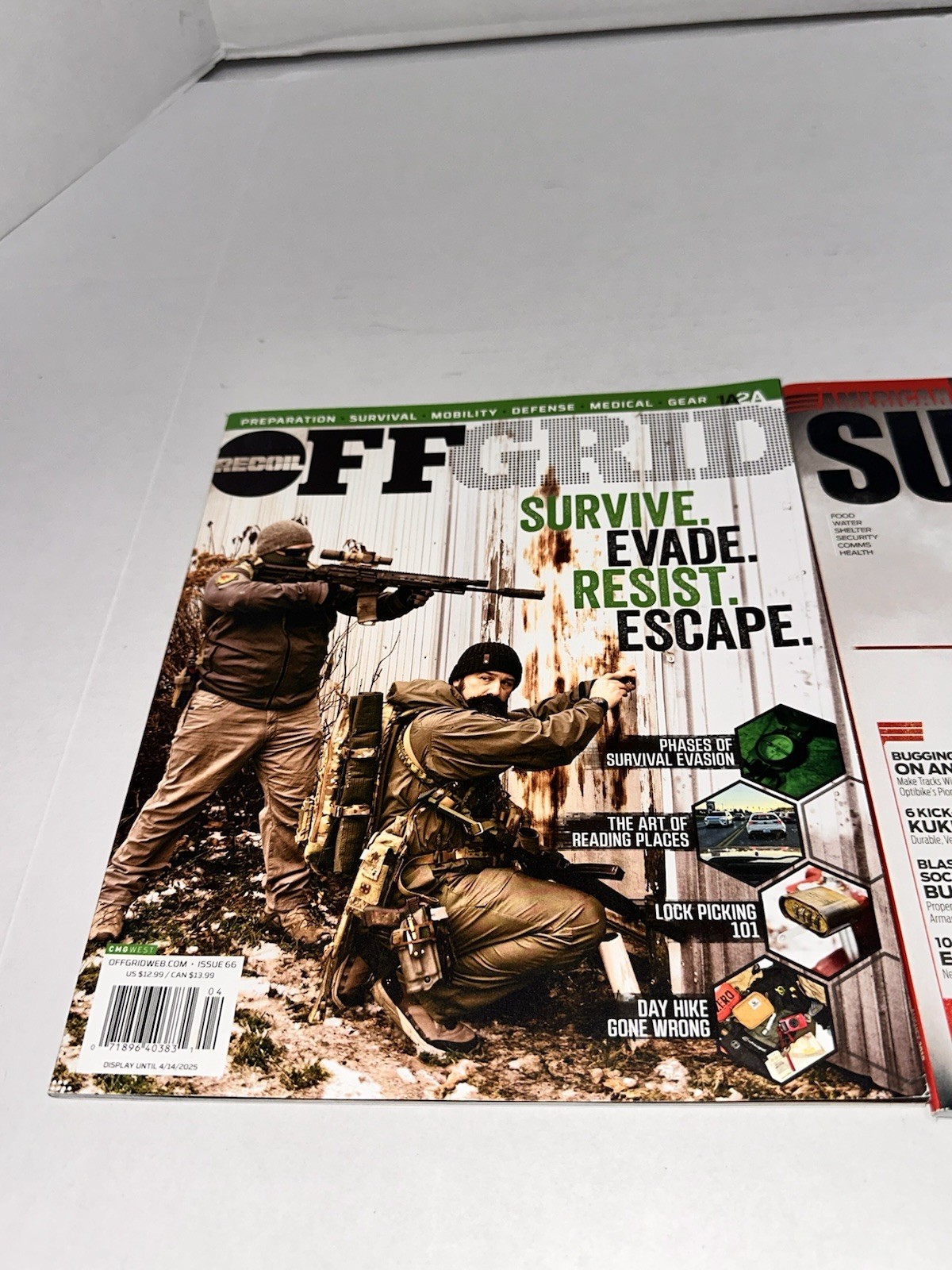 Recoil Off Grid Magazine Issue 66 April 2025 Survive Evade Escape Prepper