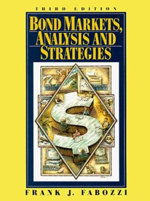 Bond Markets Hardcover Frank Fabozzi