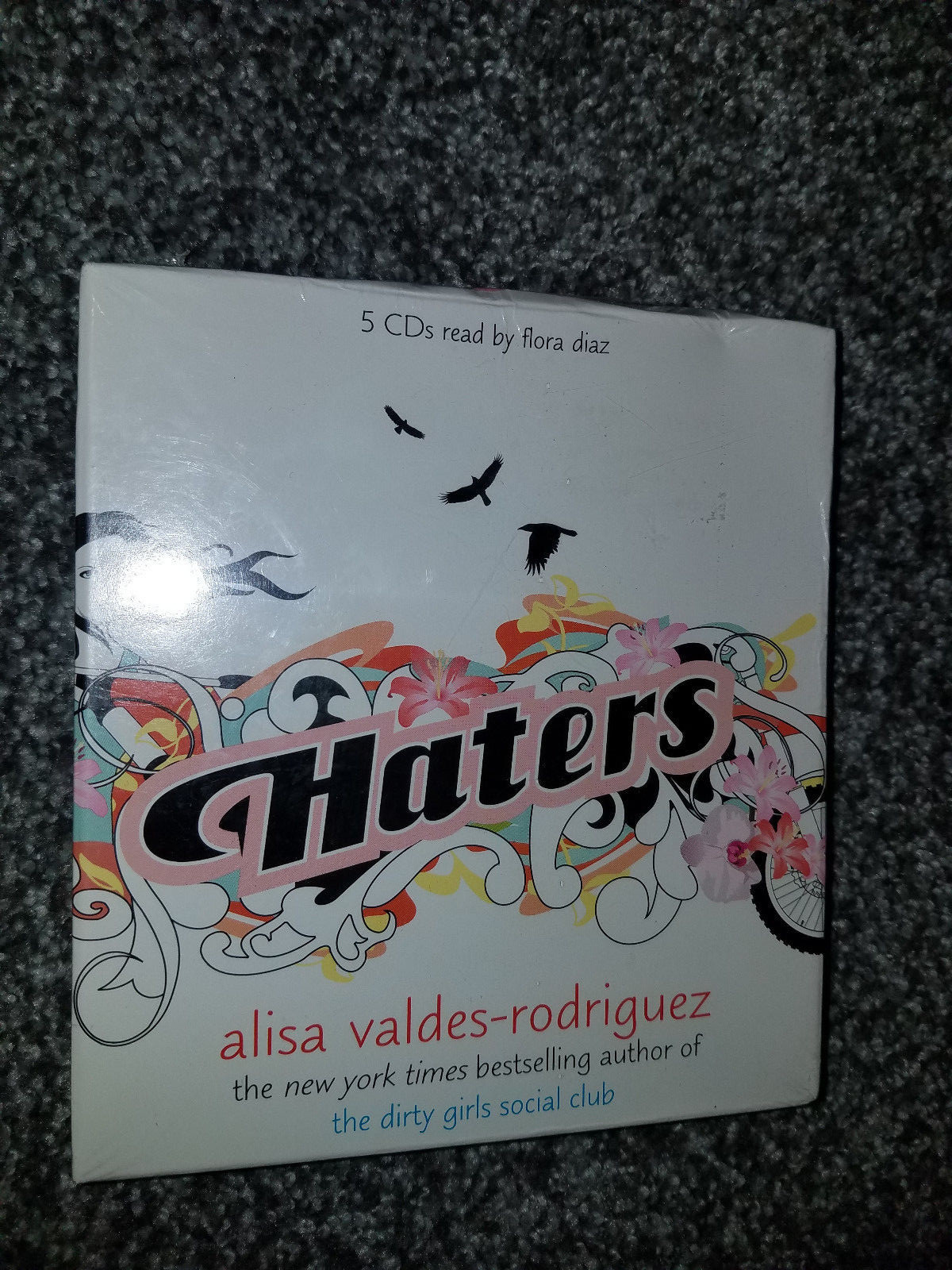 “ Haters “ Alisa Valdes-Rodriguez 5 disc CD Audio Book ** brand new sealed **