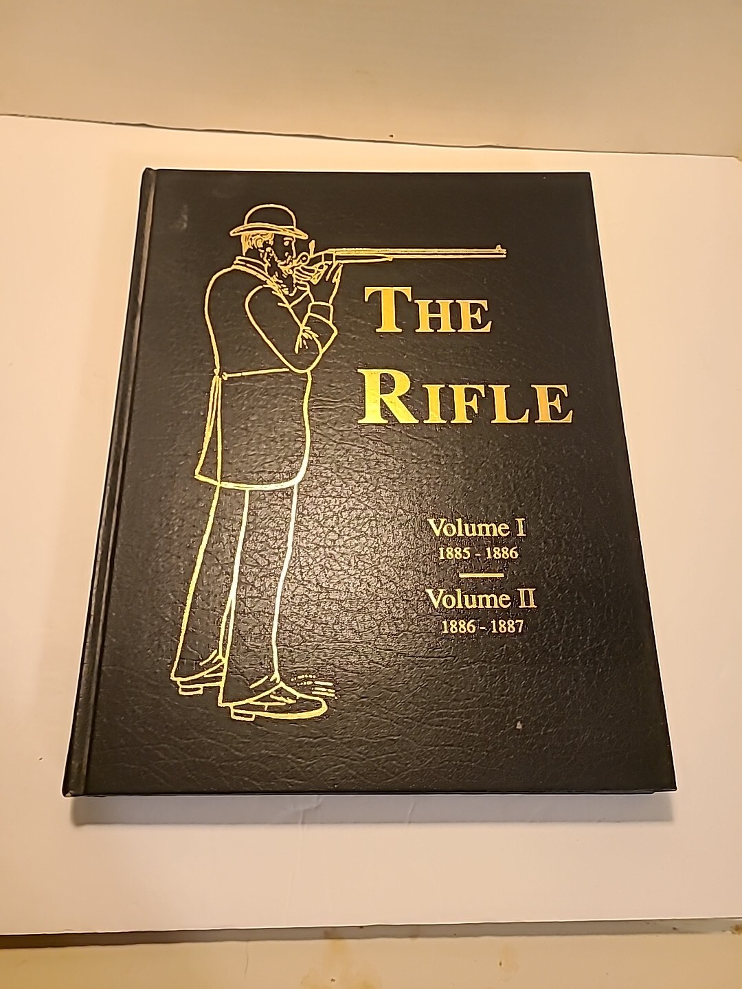 THE RIFLE 1885-1887 VOLUMES 1+2 TOM ROWE WEAPONS GUNS BROADFOOT HC RARE HISTORY