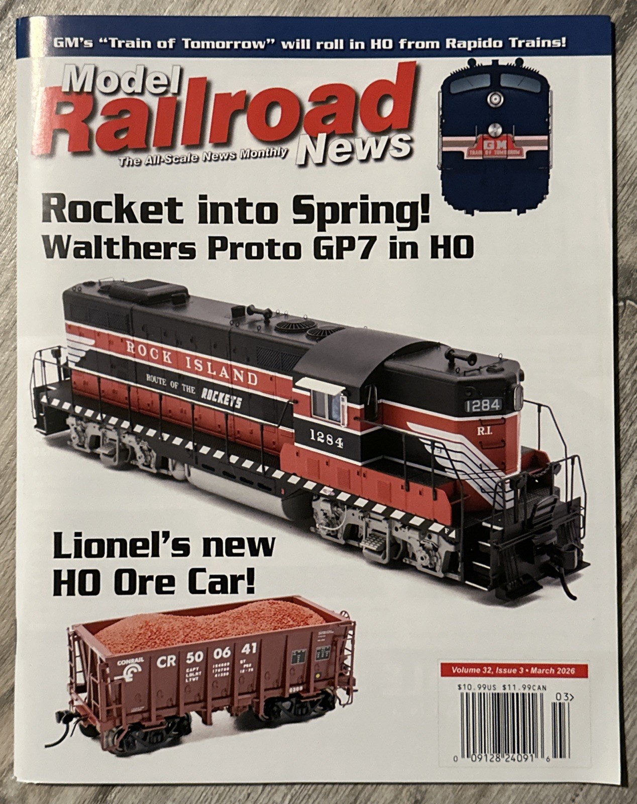 MODEL RAILROAD NEWS MAGAZINE March 2026 Rocket Into Spring