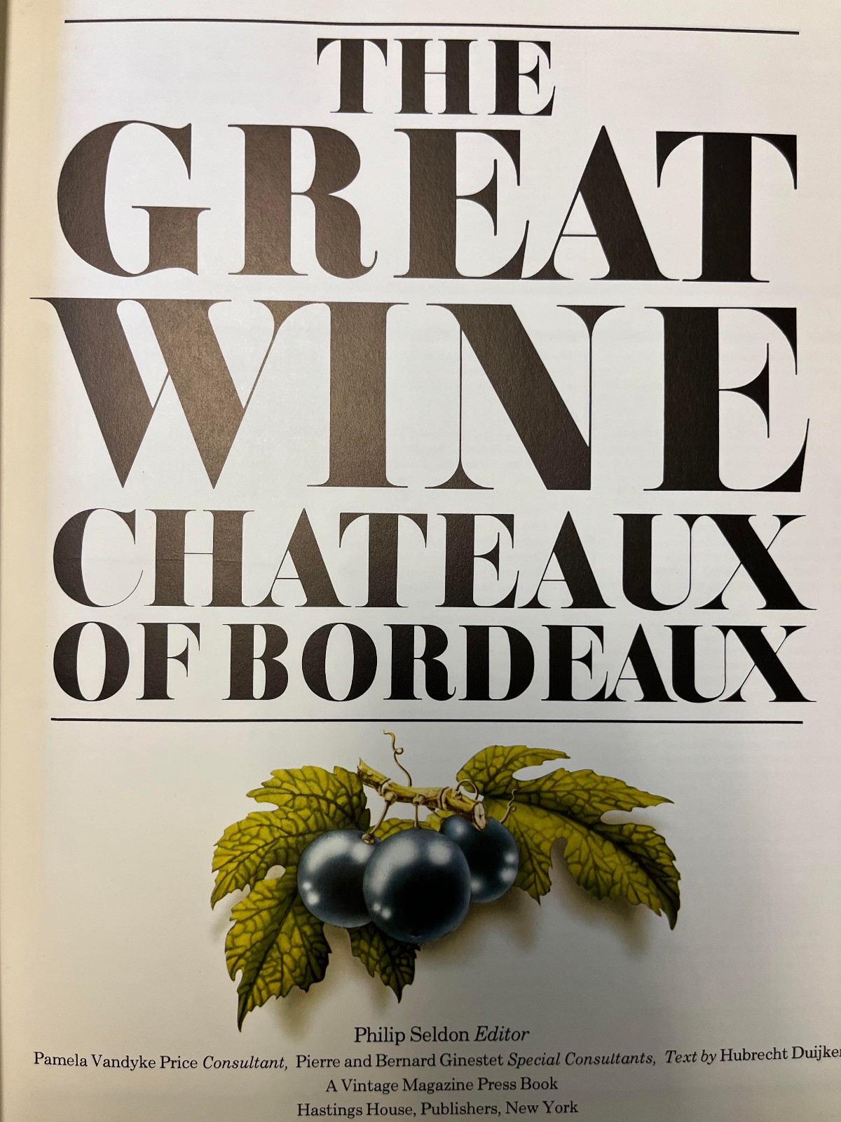 Great Wines of Burgundy, Loire and Bordeaux