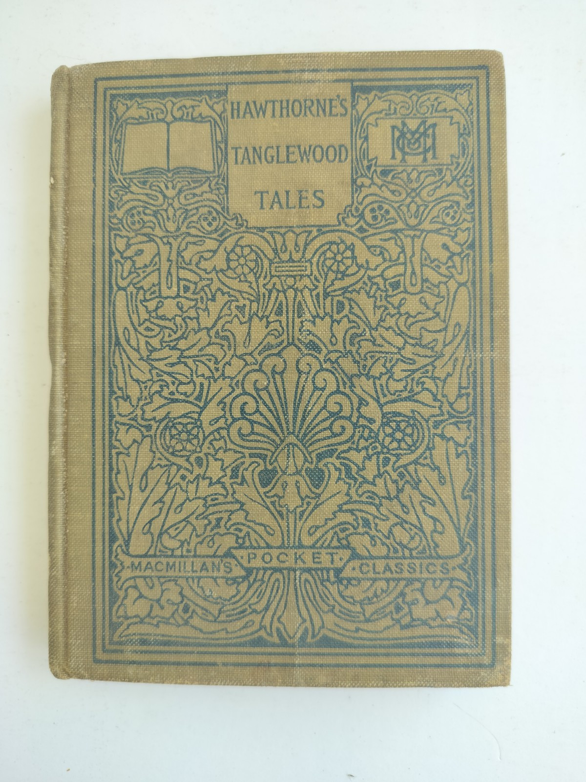 Hawthorne’s Tanglewood Tales Book The Macmillan Company 1907 Pocket Book HC