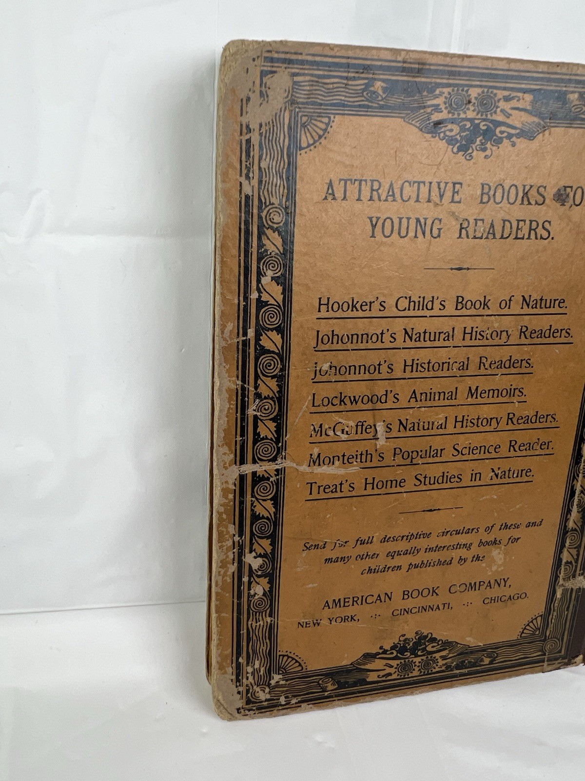 Antique 1886 School Book Appleton’s Standard Arithmetics by Andrew J. Rickoff HC