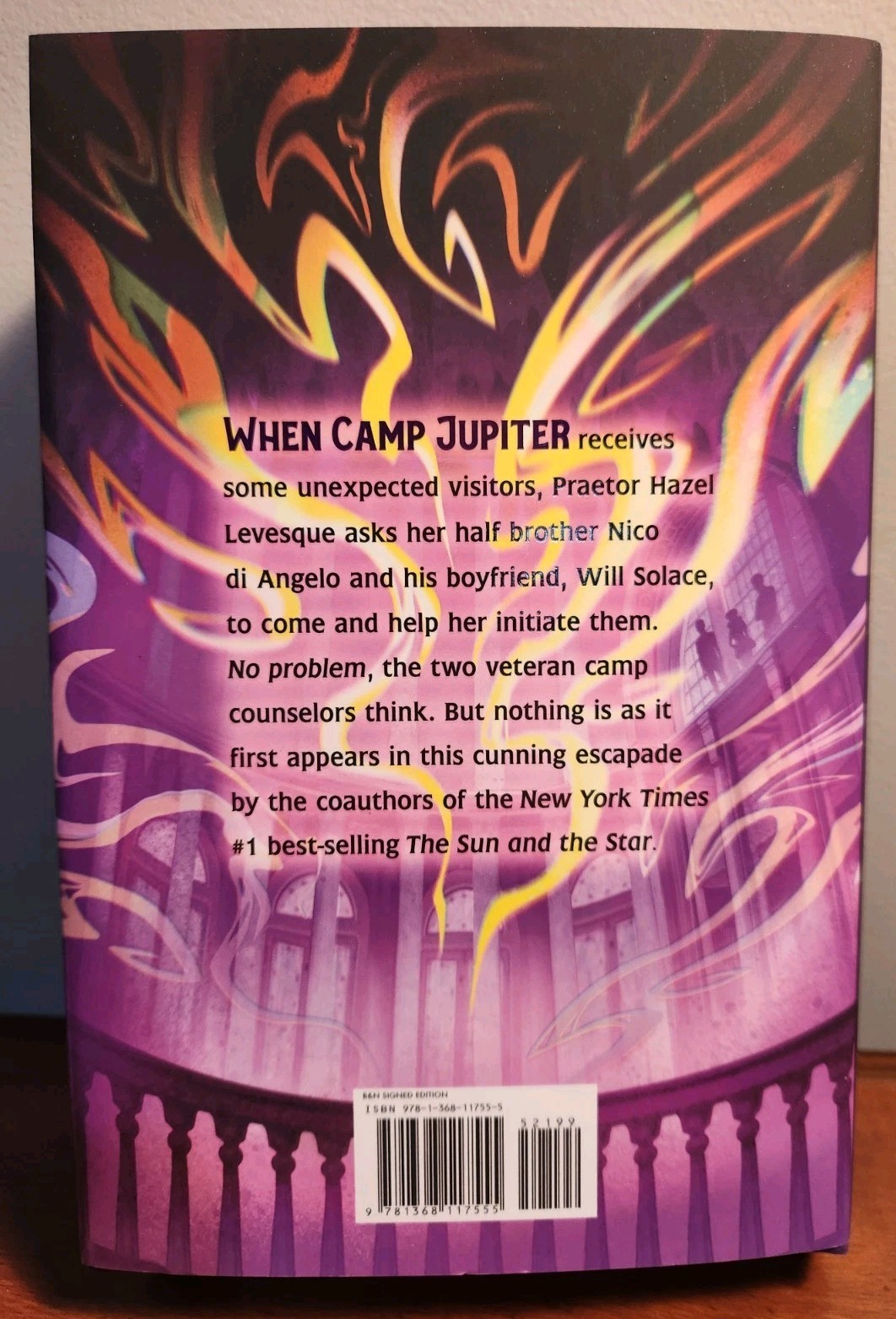 SIGNED The Court of the Dead – Percy Jackson – AUTOGRAPHED B&N Exclusive In Hand