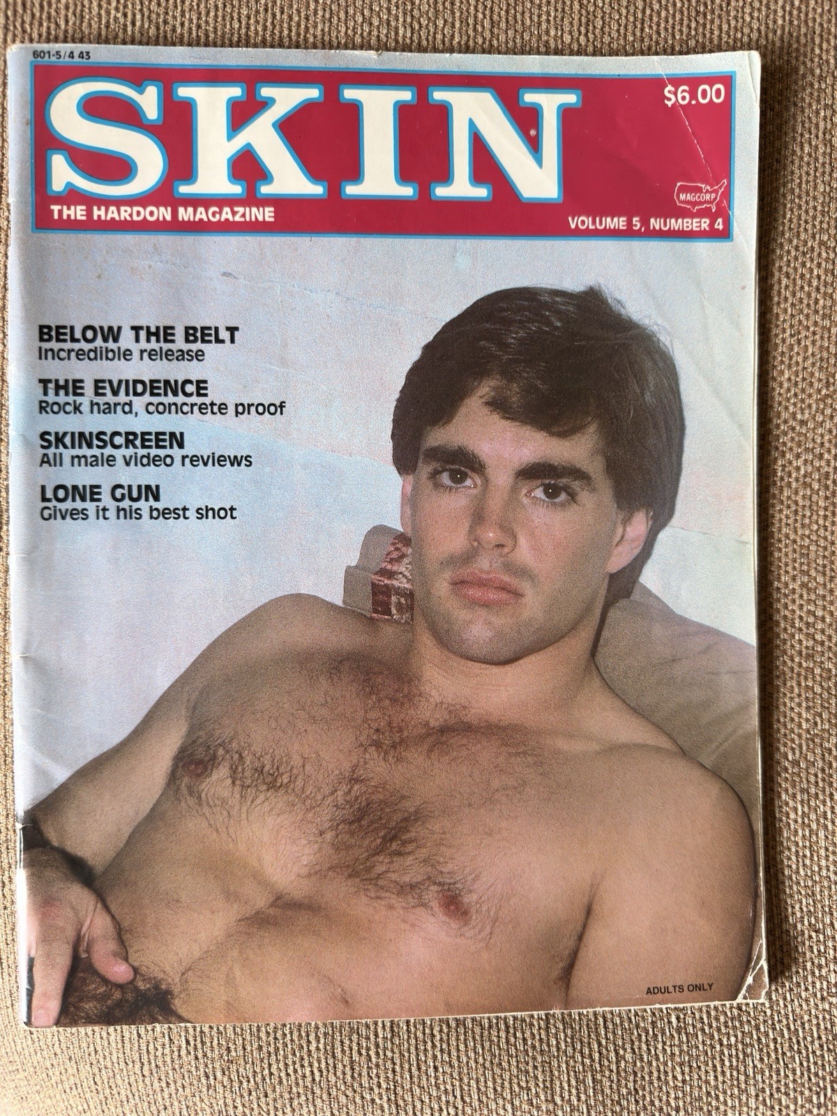 SKIN Magazine. Vintage Gay Erotica. Volume 5, #4 (1984)