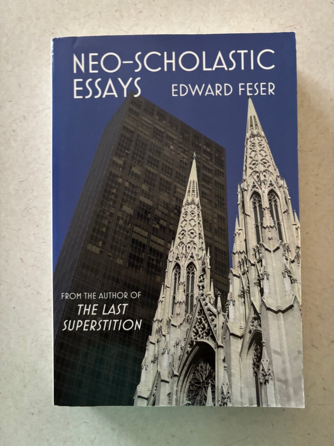 Neo-Scholastic Essays Edward Feser 2015 First Printing Philosophy St