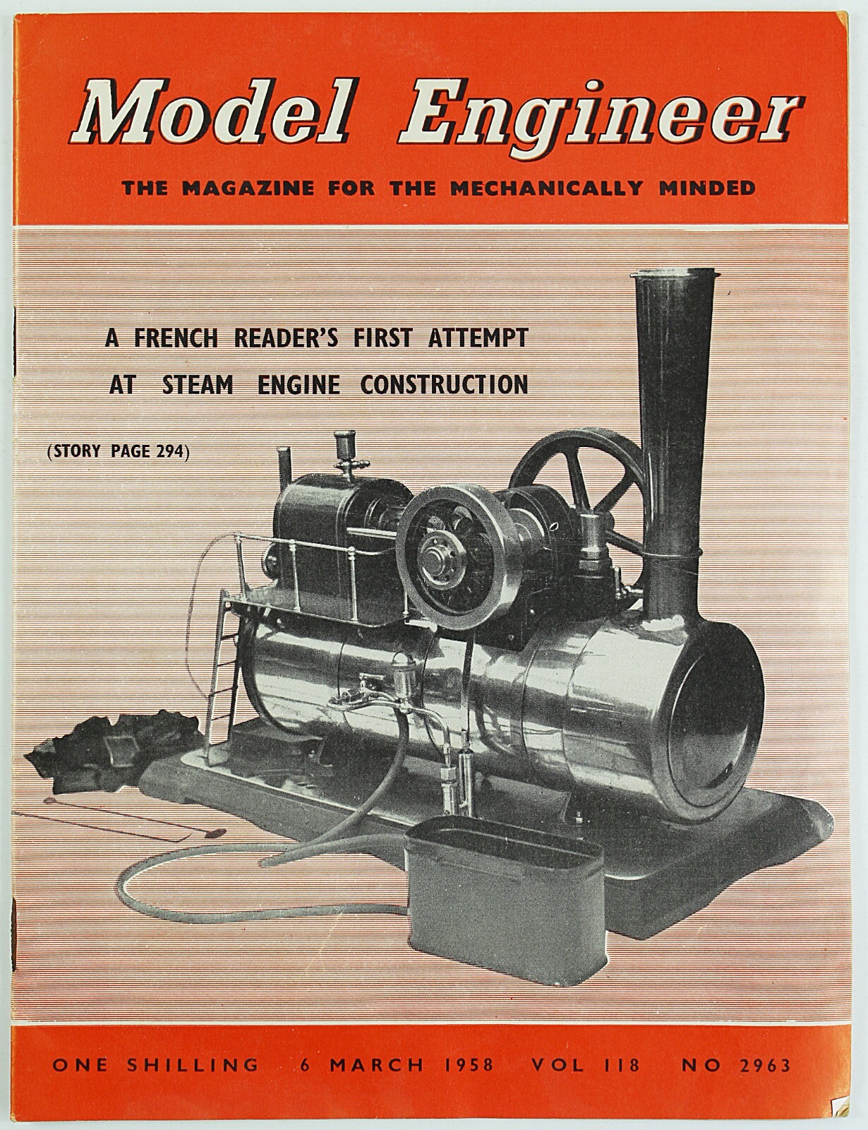 MODEL ENGINEER Magazine First Seam Engine Construct Boats Trains March 6 1958
