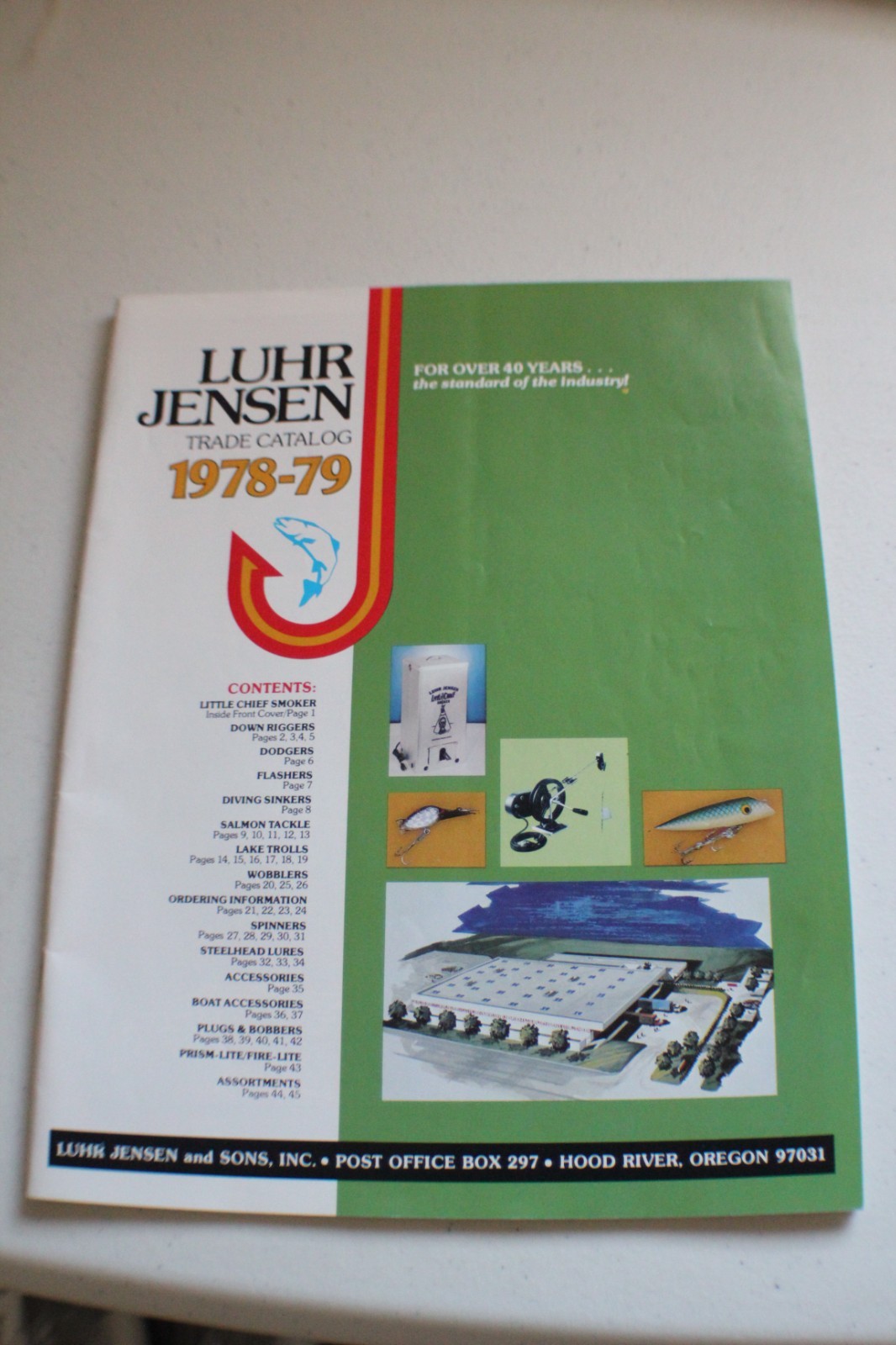 VINTAGE PRE RAPALA LUHR JENSEN TRADE CATALOG 1978-79 AWESOME SHAPE 45 PAGES