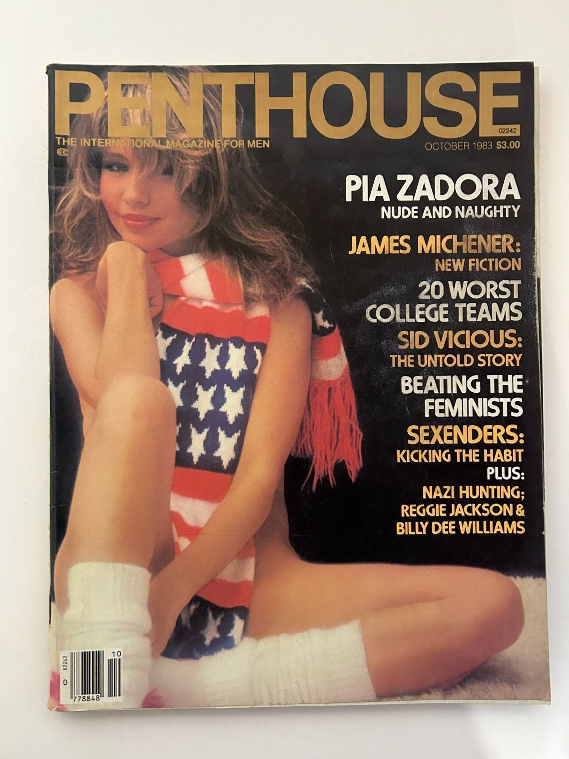Penthouse October 1983 Pia Zadora Nude Magazine Men’s Interest Vintage