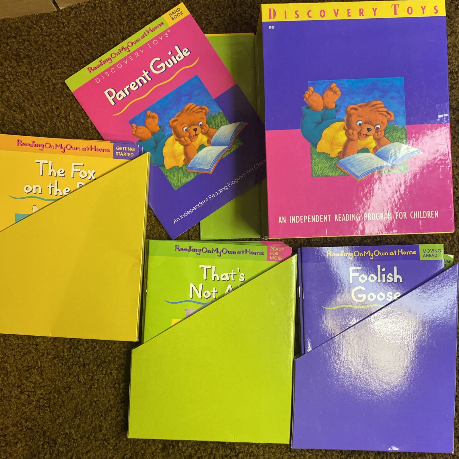 Discovery Toys Learn To Read Reading On My Own At Home COMPLETE Homeschool EUC