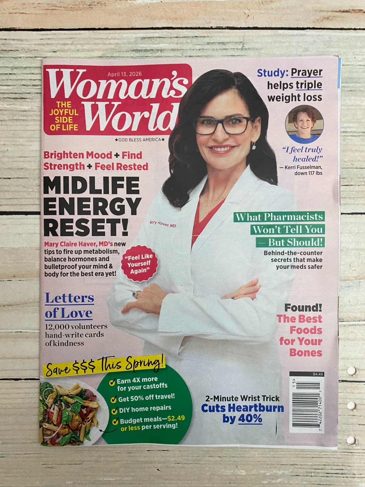 Woman’s World April 13, 2026 Magazine Midlife Energy Reset Brighten Mood
