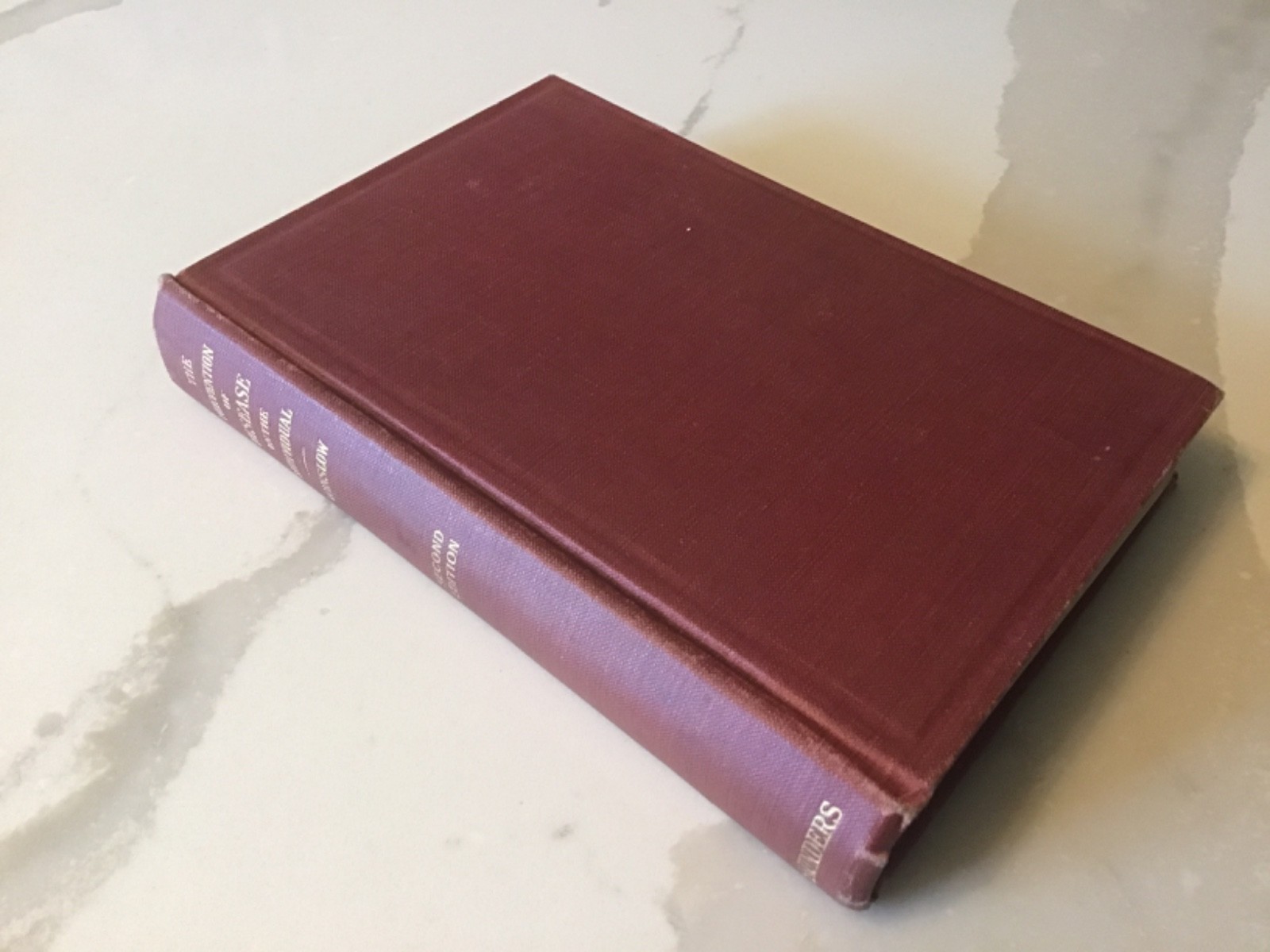 The Prevention of Disease in the Individual By Kenelm Winslow 1927 Edition HC