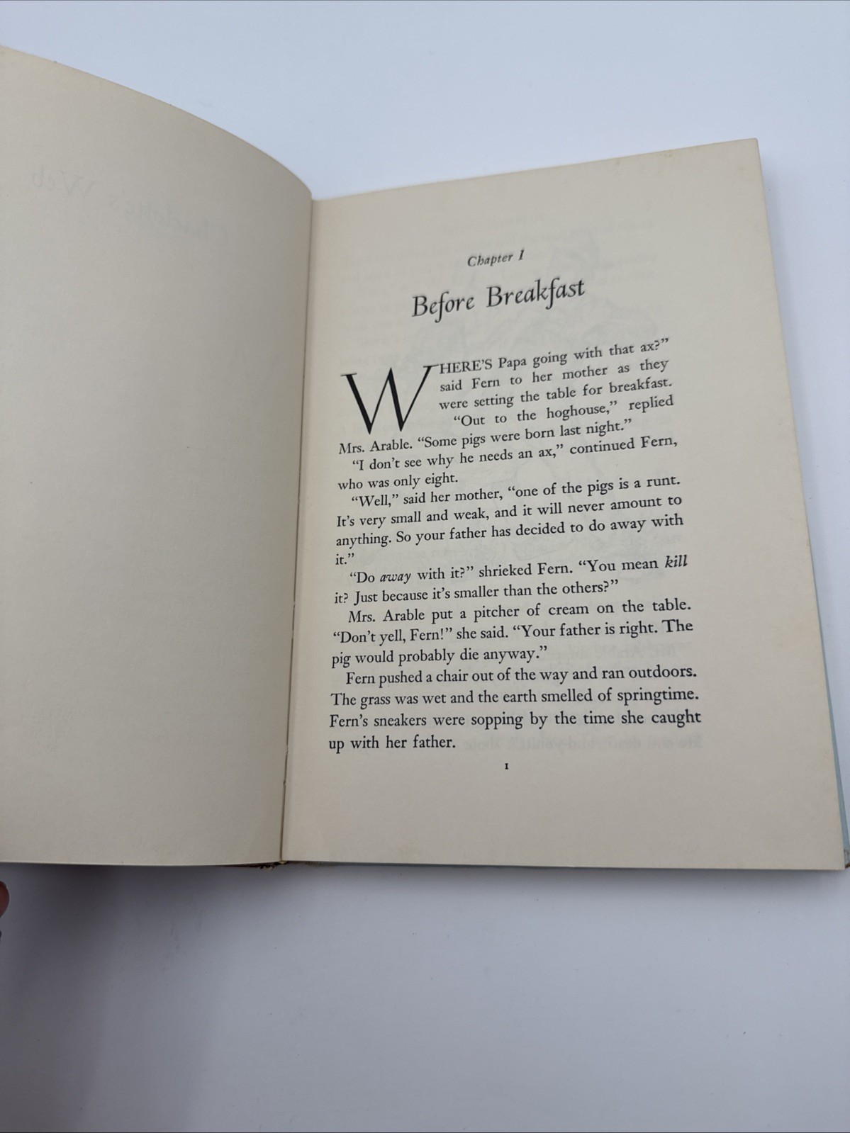 Charlotte’s Web Hardcover Book 184 Pages VTG Classic Novel 1952