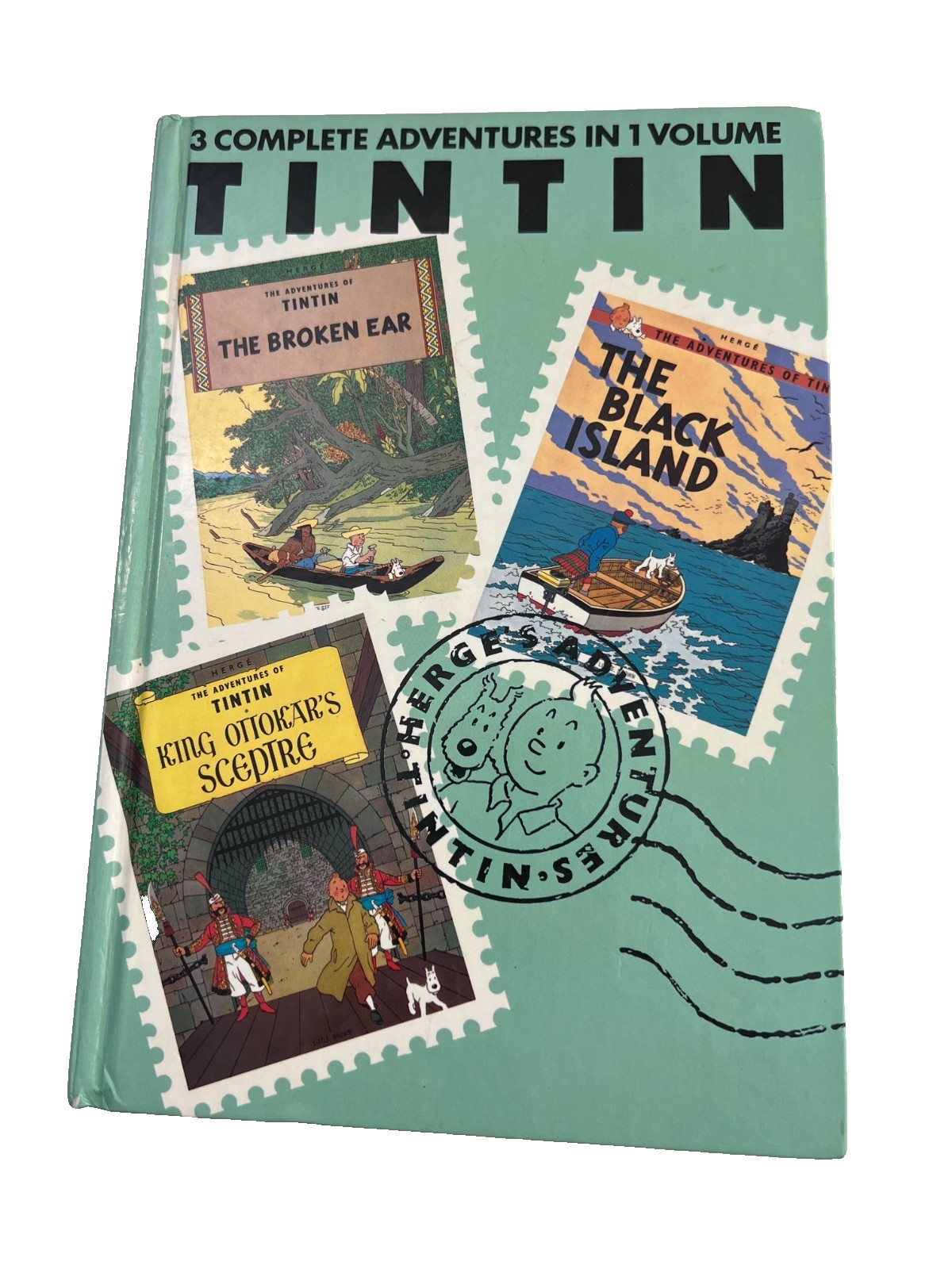 The Adventures of Tintin Vol 2 ~3 Complete Adventures in 1 Volume~ Graphic Novel
