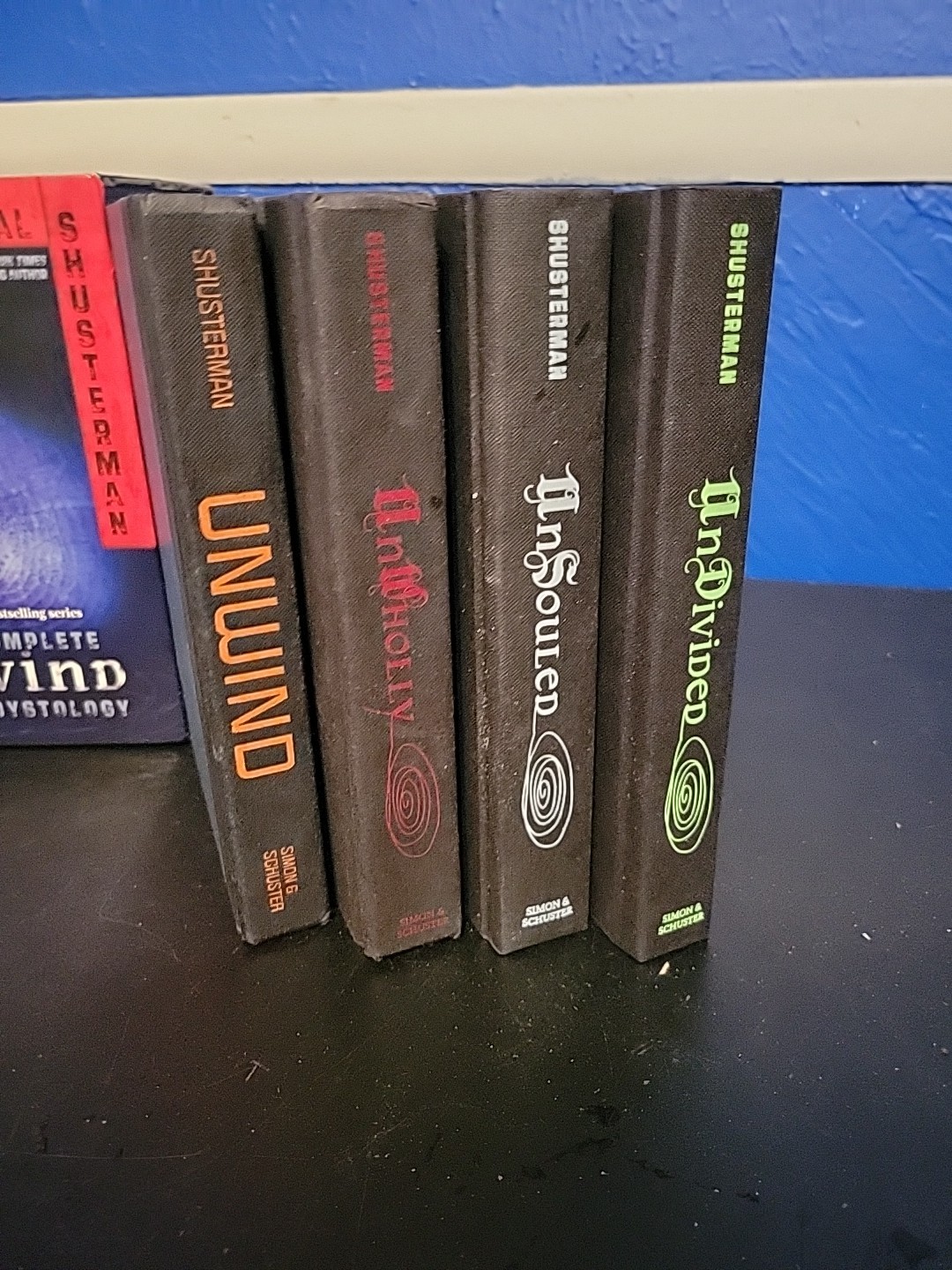 Neal Shusterman The Complete Unwind Dystology 4 Book Box Set Flash Sale