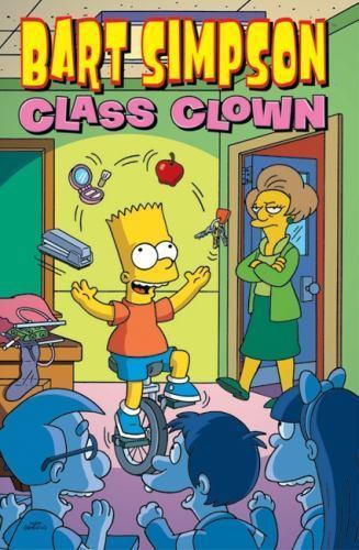 Bart Simpson Class Clown – paperback, 9780061976292, Matt Groening