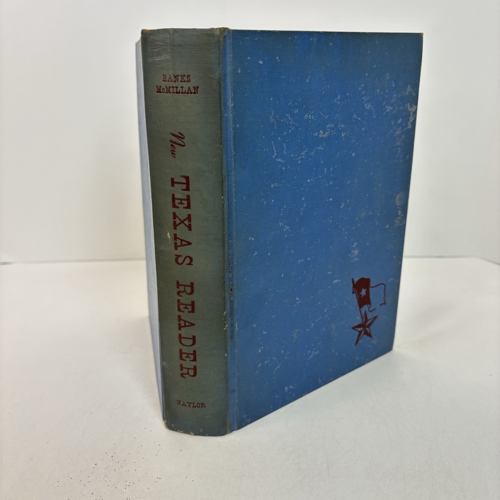 The New Texas Reader 1960 HC C Stanley Banks & Grace Taylor McMillan History 3B