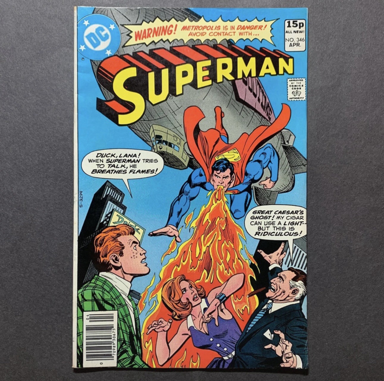 Superman 346 – Bronze Age Dc Comics 1980