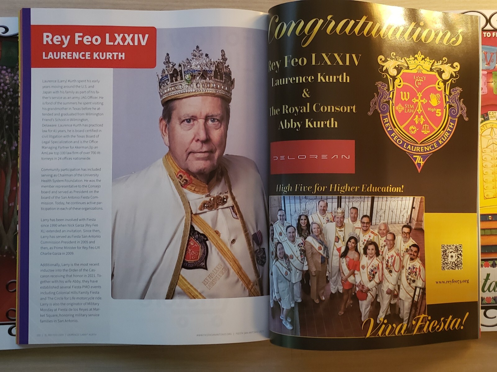 San Antonio Fiesta „The Official Guide To Fiesta Magazine 2023“ – 130 PAGES