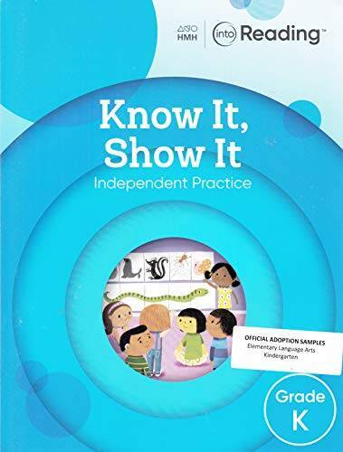 HMH: Into Reading – Know It, Show It (Independent Practice Workbook) – GOOD