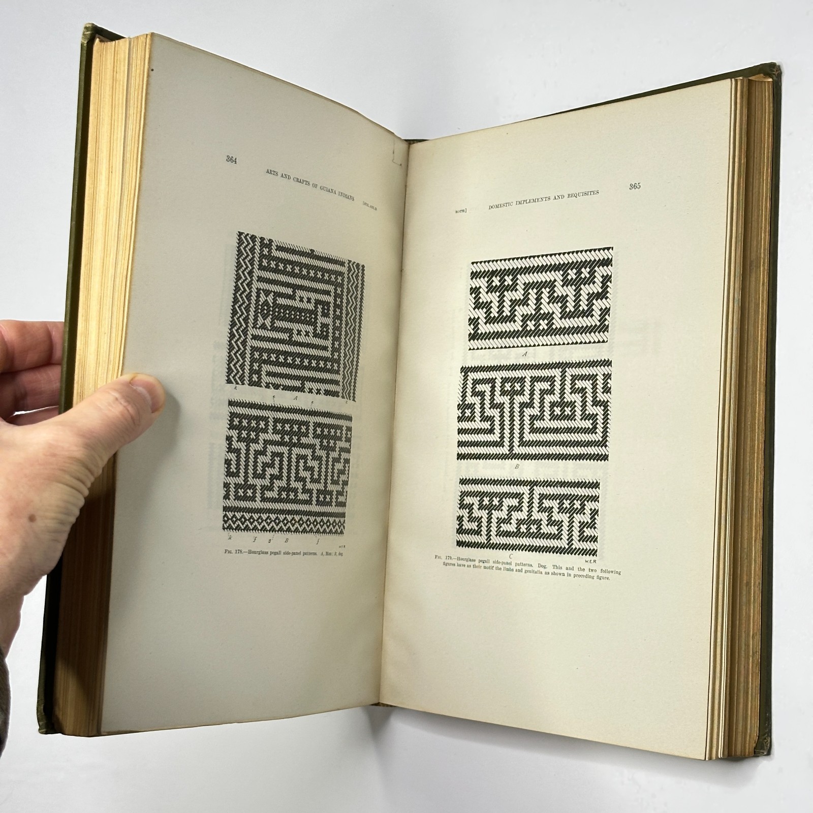 „Report of the Bureau of American Ethnology, 1916-1917“ (Guiana Indian Crafts)