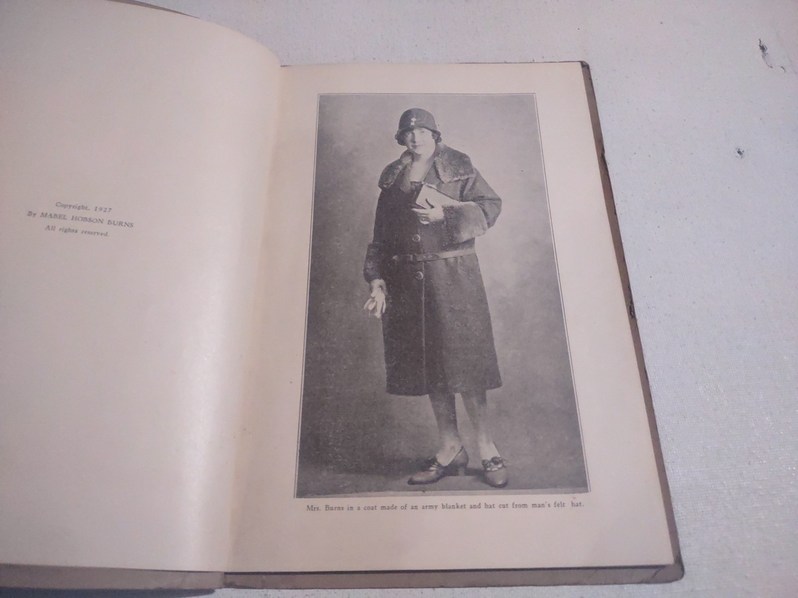 WITHOUT CHART OR PATTERN SIGNED 1927 1ST EDITION SC BOOK BY MABEL HOBSON BURNS
