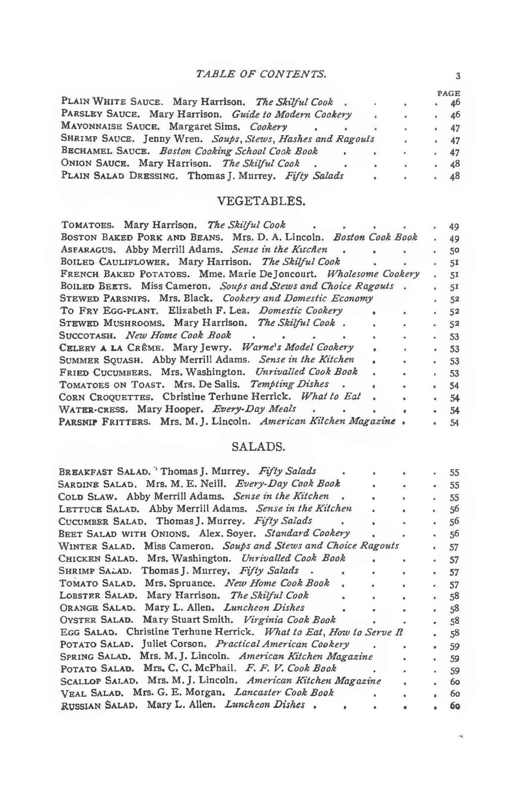 1897 The Way To a Man’s Heart A Cook Book 183 Pages