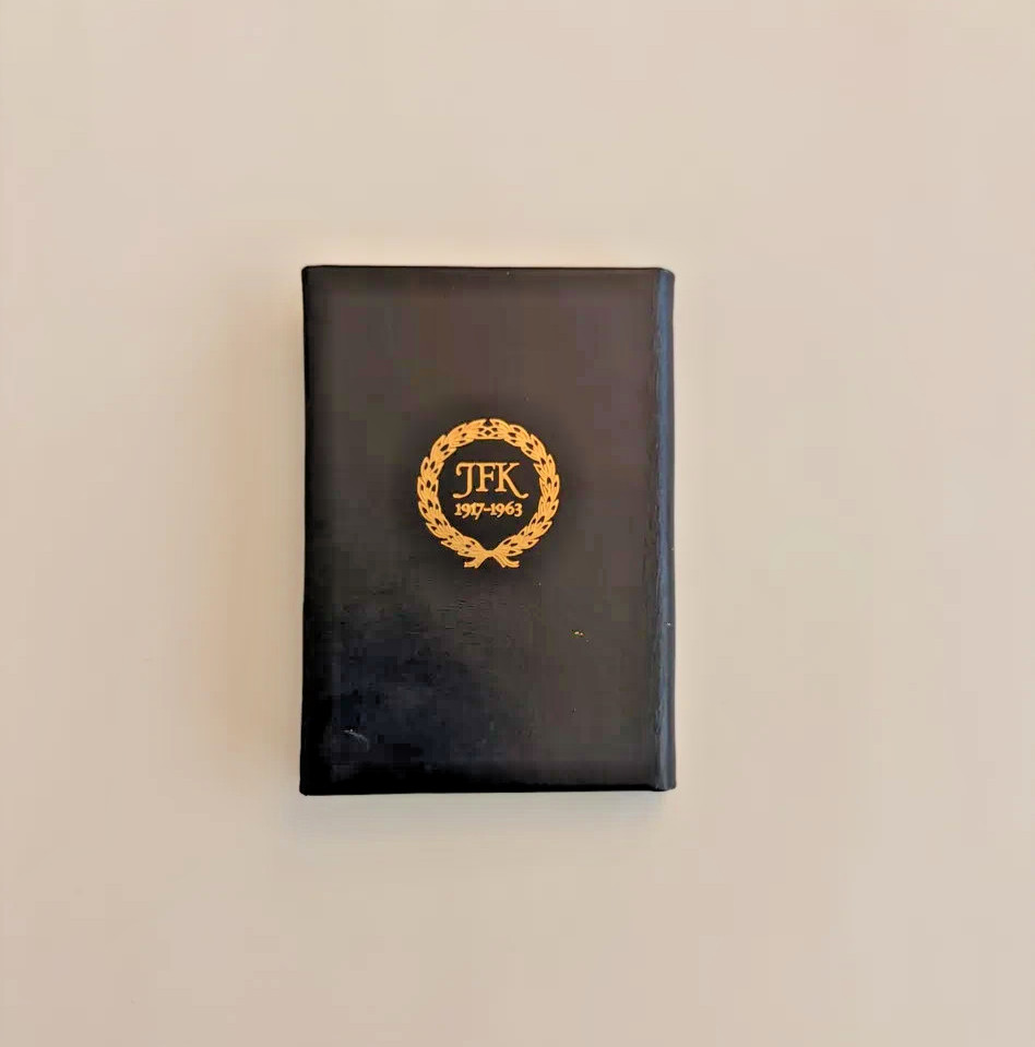 JFK’s Inaugural Address Mini Book, published by Achille J. St. Onge of Worcester