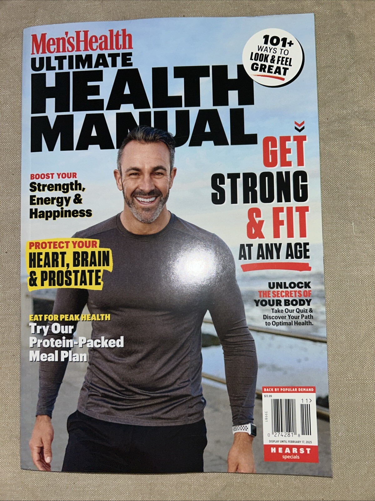 Men’s Health ~Ultimate Health Manual Magazine, Get Strong & Fit at Any Age