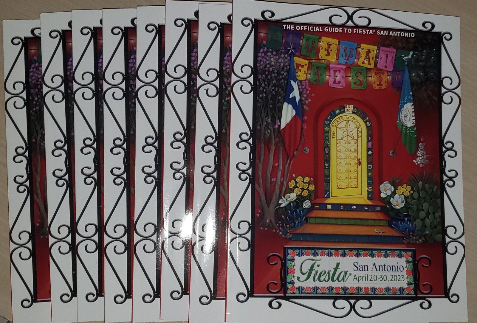 San Antonio Fiesta „The Official Guide To Fiesta Magazine 2023“ – 130 PAGES