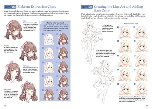 Manga & Anime Digital Illustration Guide: A Handbook for Beginners (with over 65