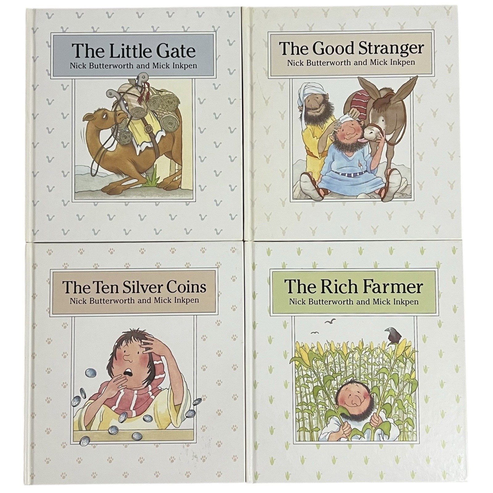 Nick Butterworth Mick Inkpen Christian Children’s Book Lot 4 Hardcover Set