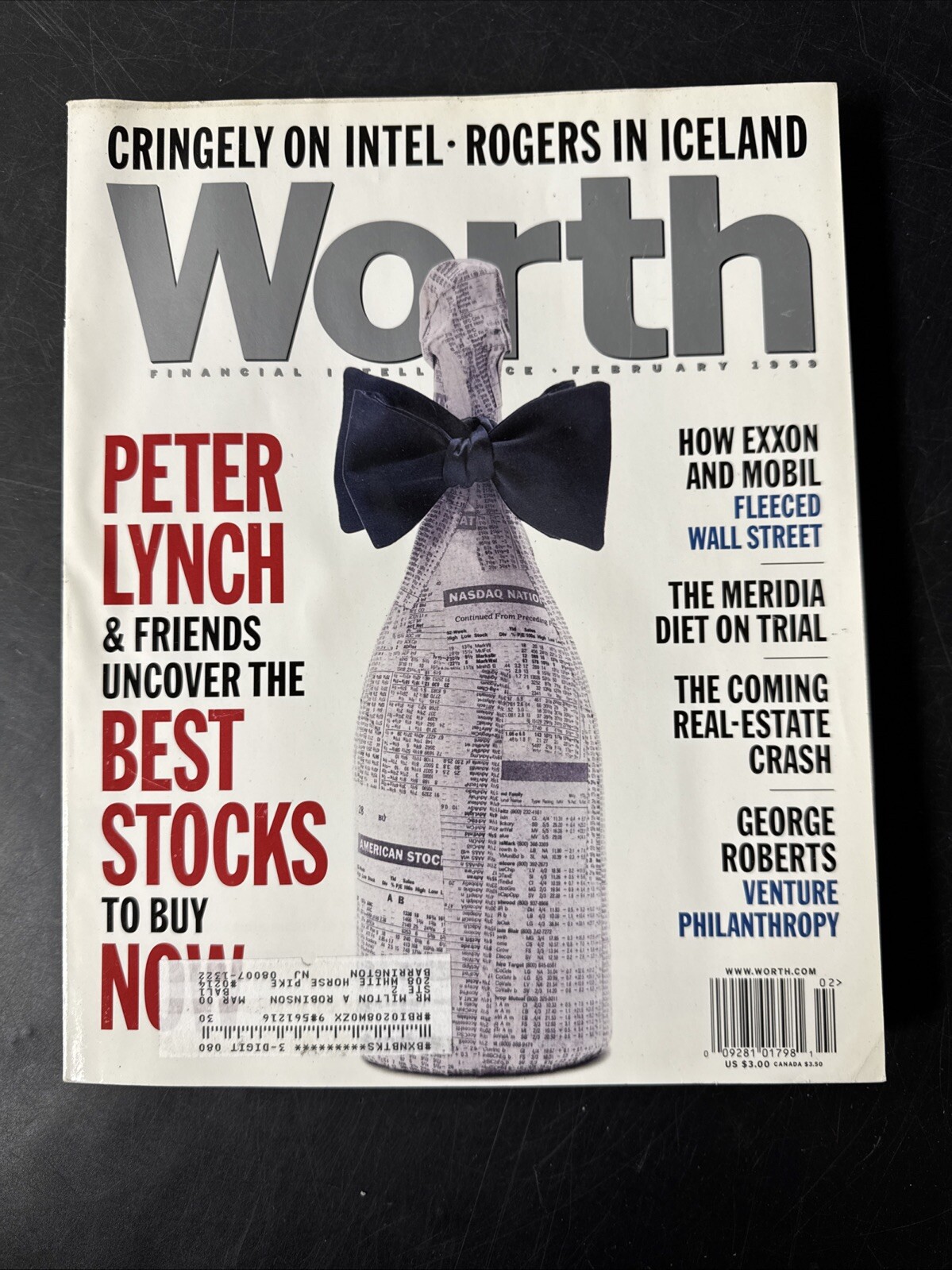 Worth magazines Lot Of 7 (1998-1999)