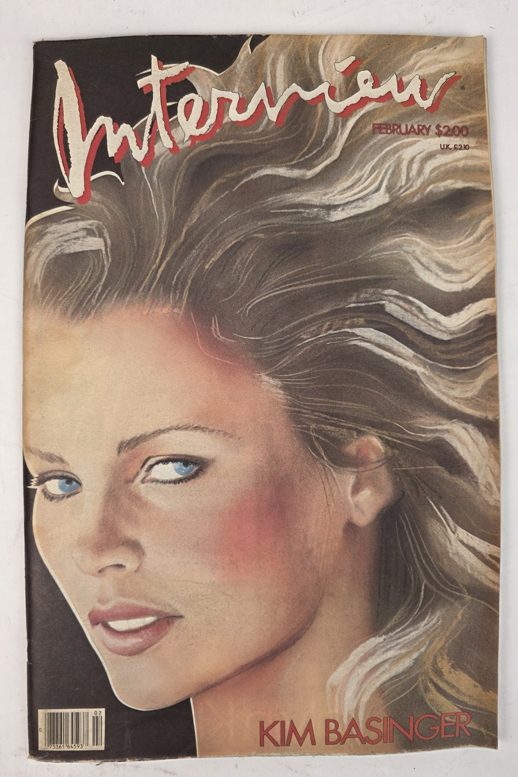 Interview Magazines by Warhol– Jan-Mar 1986 R Pryor, K Bassinger, Prince Albert