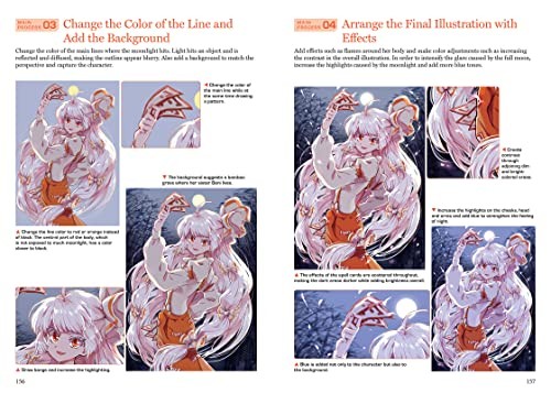 Manga & Anime Digital Illustration Guide: A Handbook for Beginners (with over 65