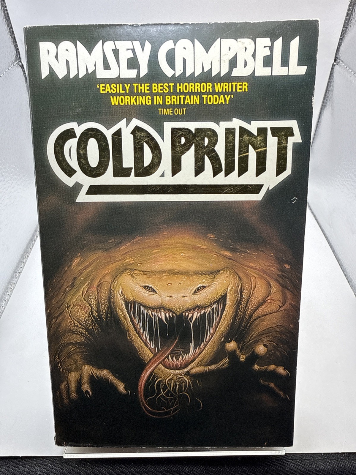 Cold Print By Ramsey Campbell 1987 Vintage Grafton Horror 1st Edition Pr PFH Pb
