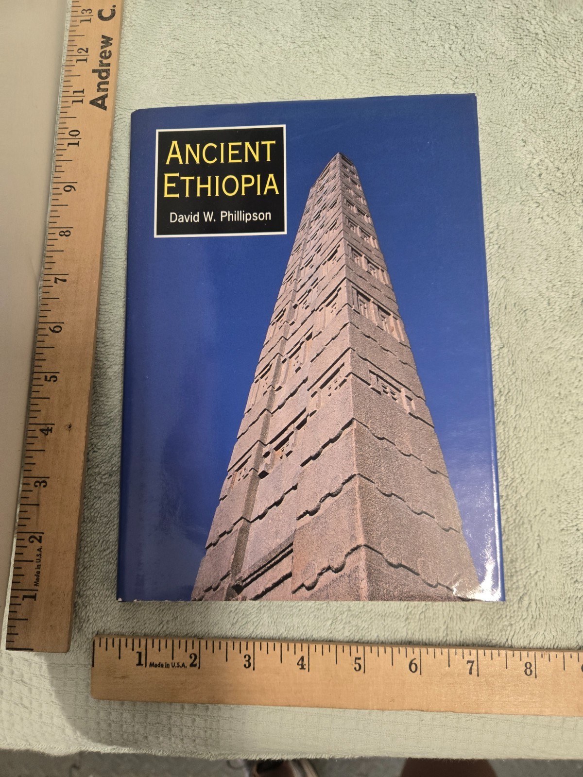 ancient Ethiopia, david phillipson, 1998, hardcover