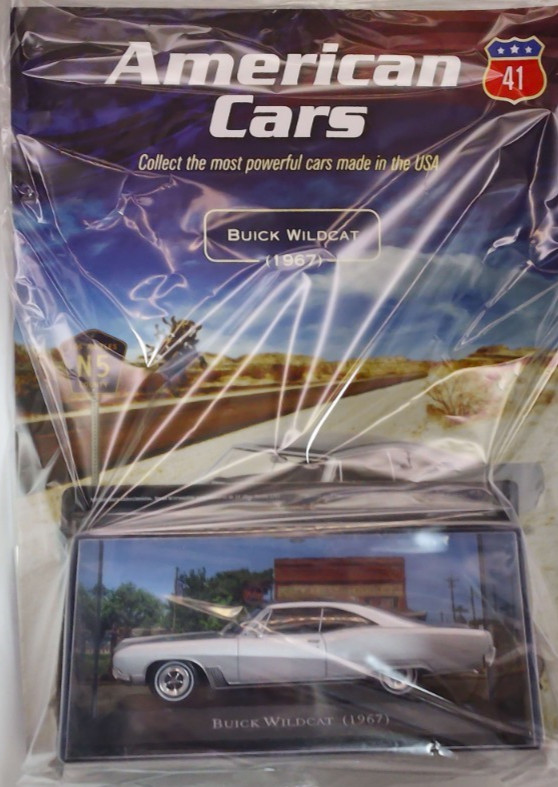 American Cars Partwork #41 Diecast Model 1:43 Buick Wildcat (1967)