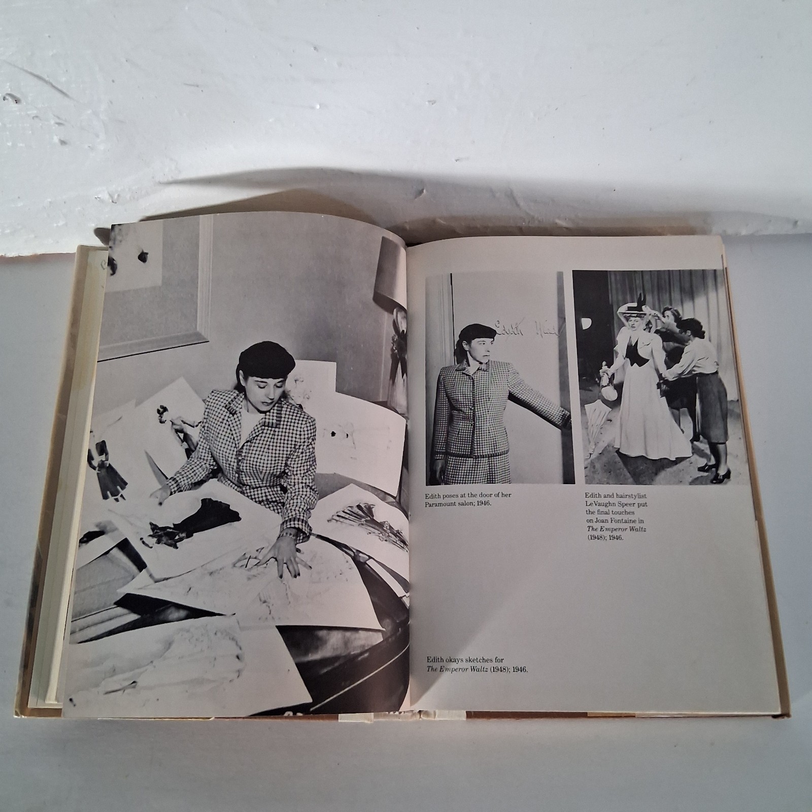 Edith Head’s Hollywood 1st Edition Ex-Library 1983 HC