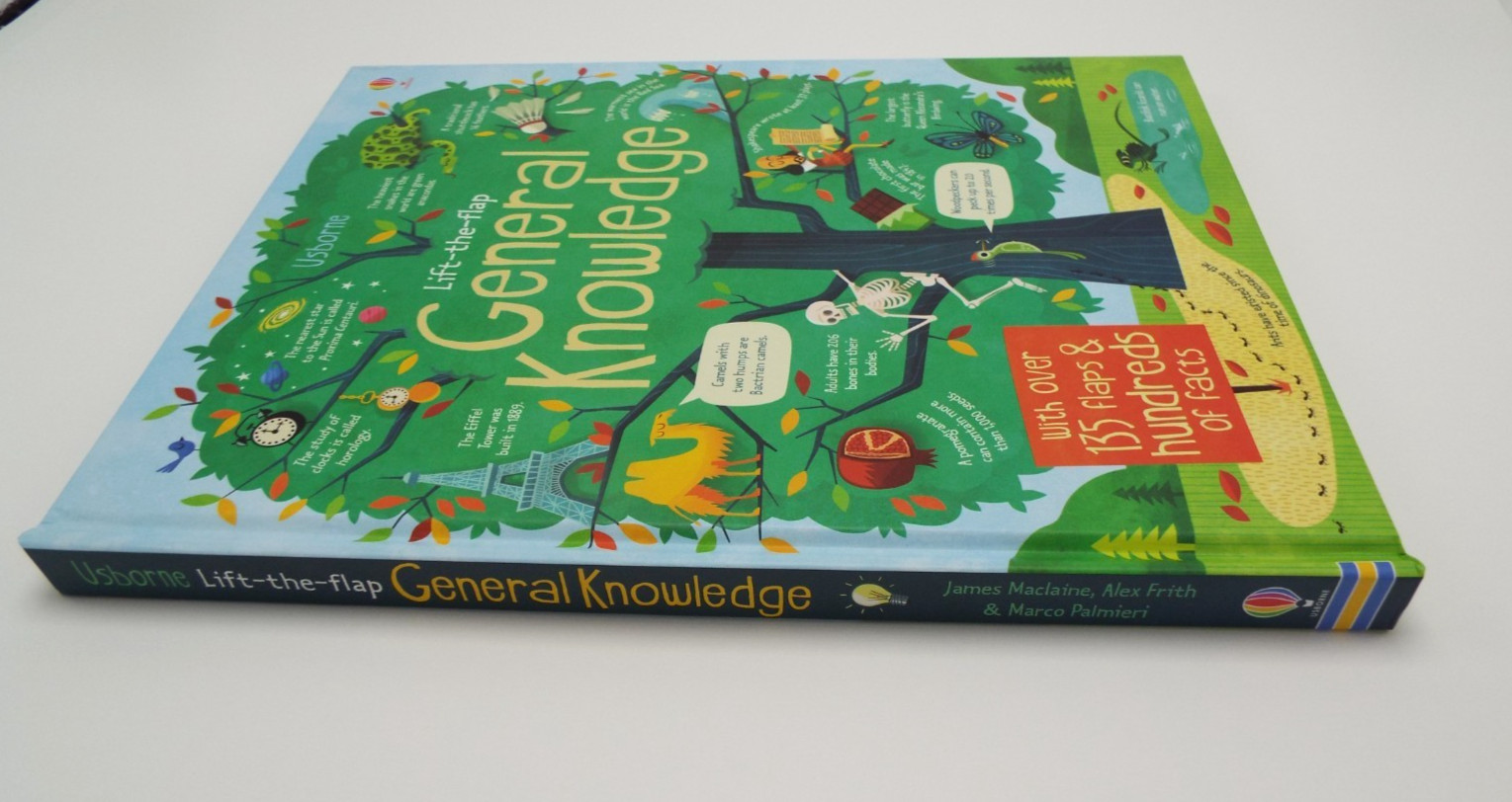 Usborne-Lift-the-Flap General Knowledge (See Inside) by James Maclaine HC LN