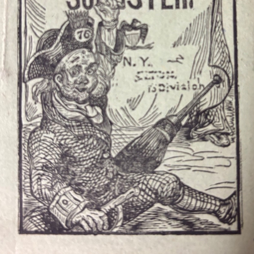 Bunker Hill Songster American Patriotic Lyrics 1870s 2.5×4.5″ booklet 36 pages