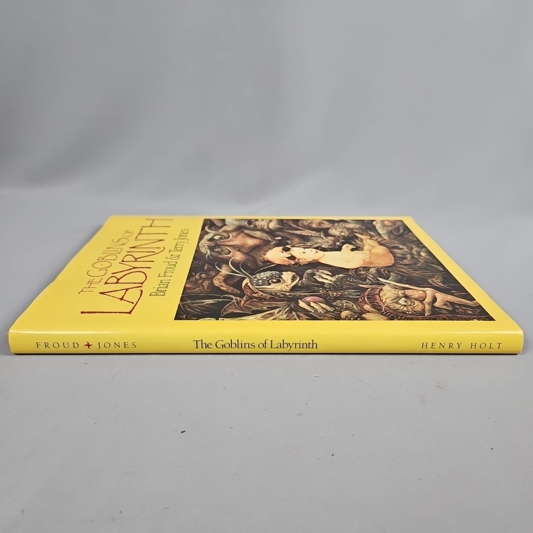 Goblins of Labyrinth by Brian Froud & Terry Jones 1986 Hardcover 1st Edition