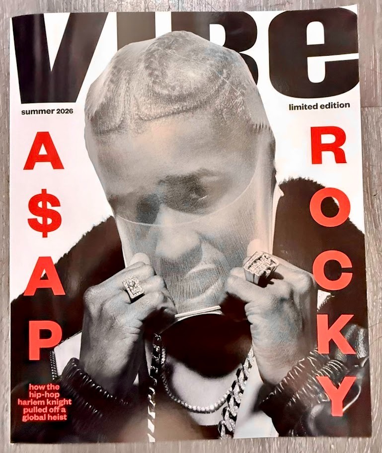 VIBE MAGAZINE – SUMMER 2026 – LIMITED EDITION – A$AP ROCKY -(32 PAGES) BRAND NEW