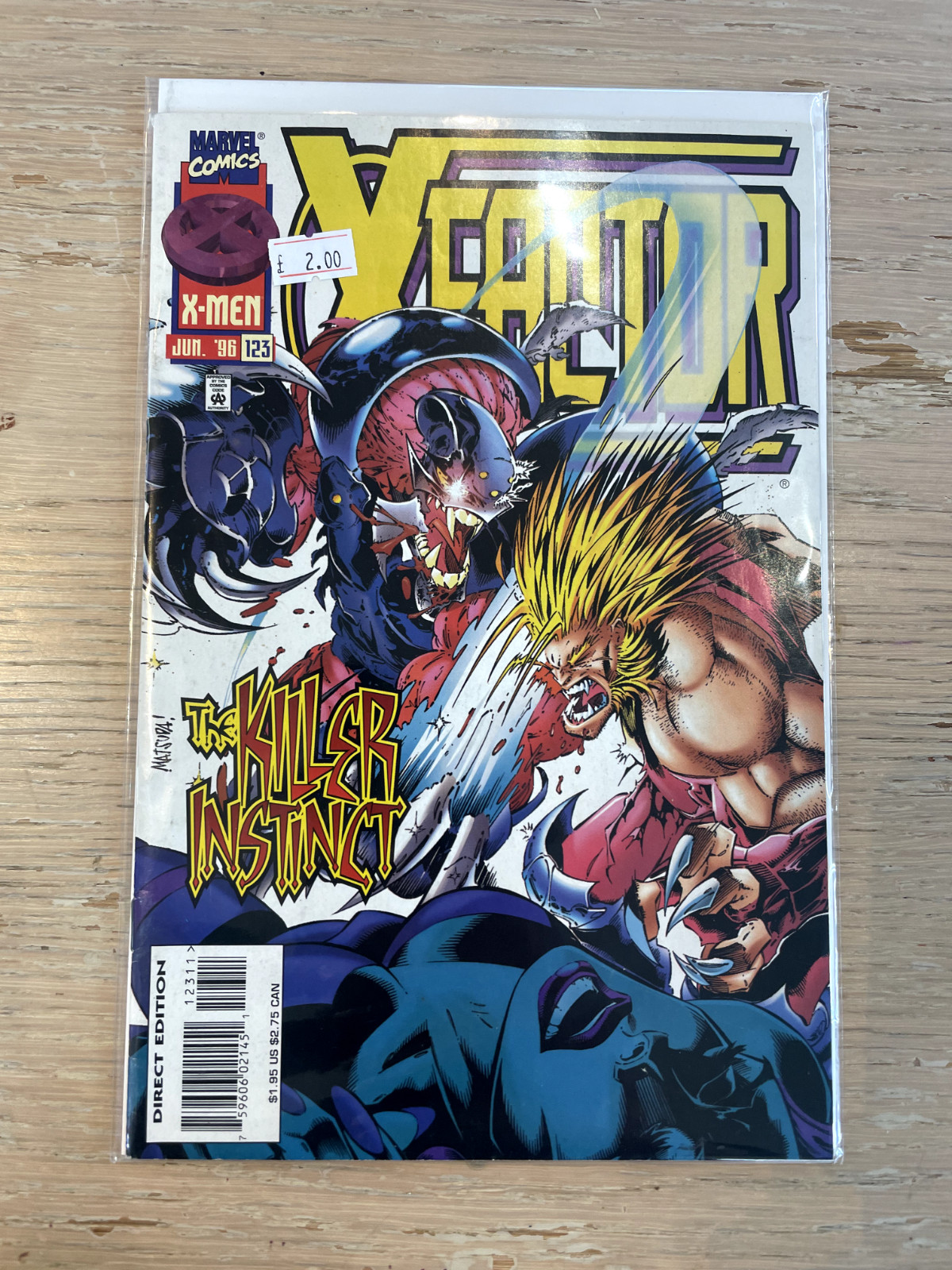 X-FACTOR #123 1st series X-Men Marvel Comics 1996