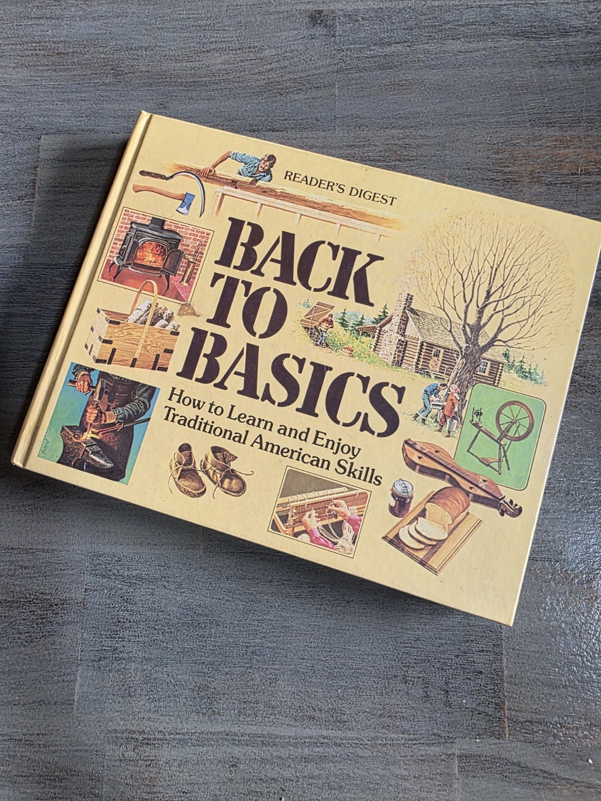Back to Basics Vintage Readers Digest Homesteading, DIY, Survival Book EUC