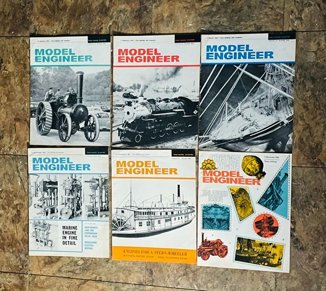 Model Engineer Magazine, 1965, 6 Issues, Volume 131