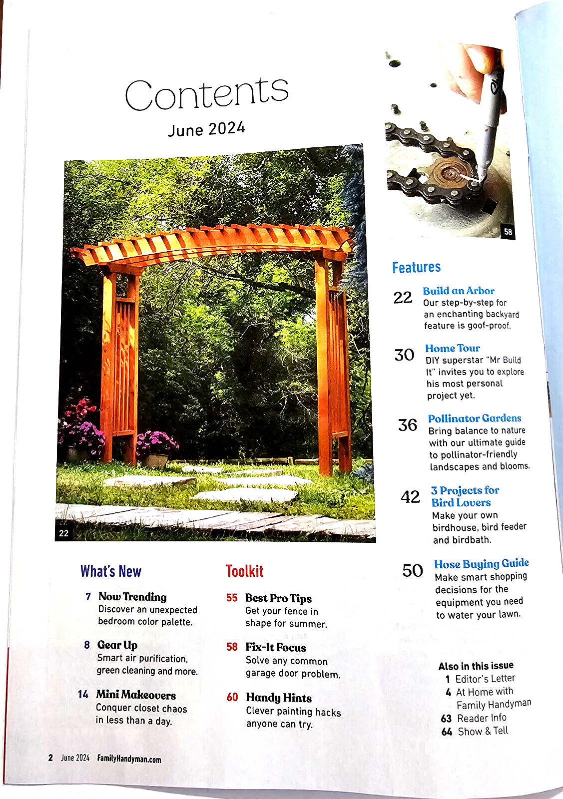 Family Handyman Magazine 2024 June ~ DIY Superstar ~ Painting Hacks ~ BRAND NEW