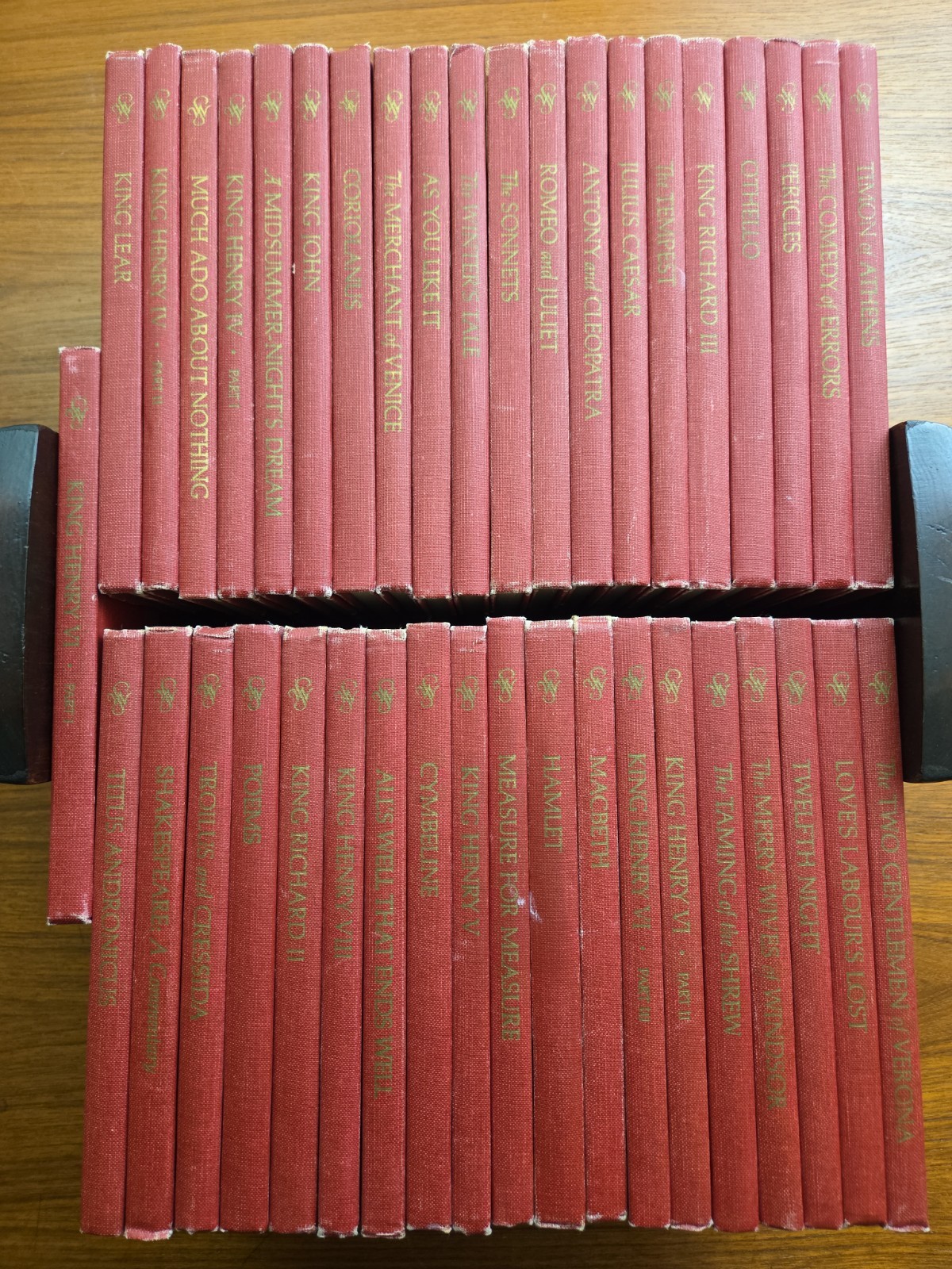 The New Temple Shakespeare – 40 Volumes Complete Set 1935 -Hamlet MacBeth & more